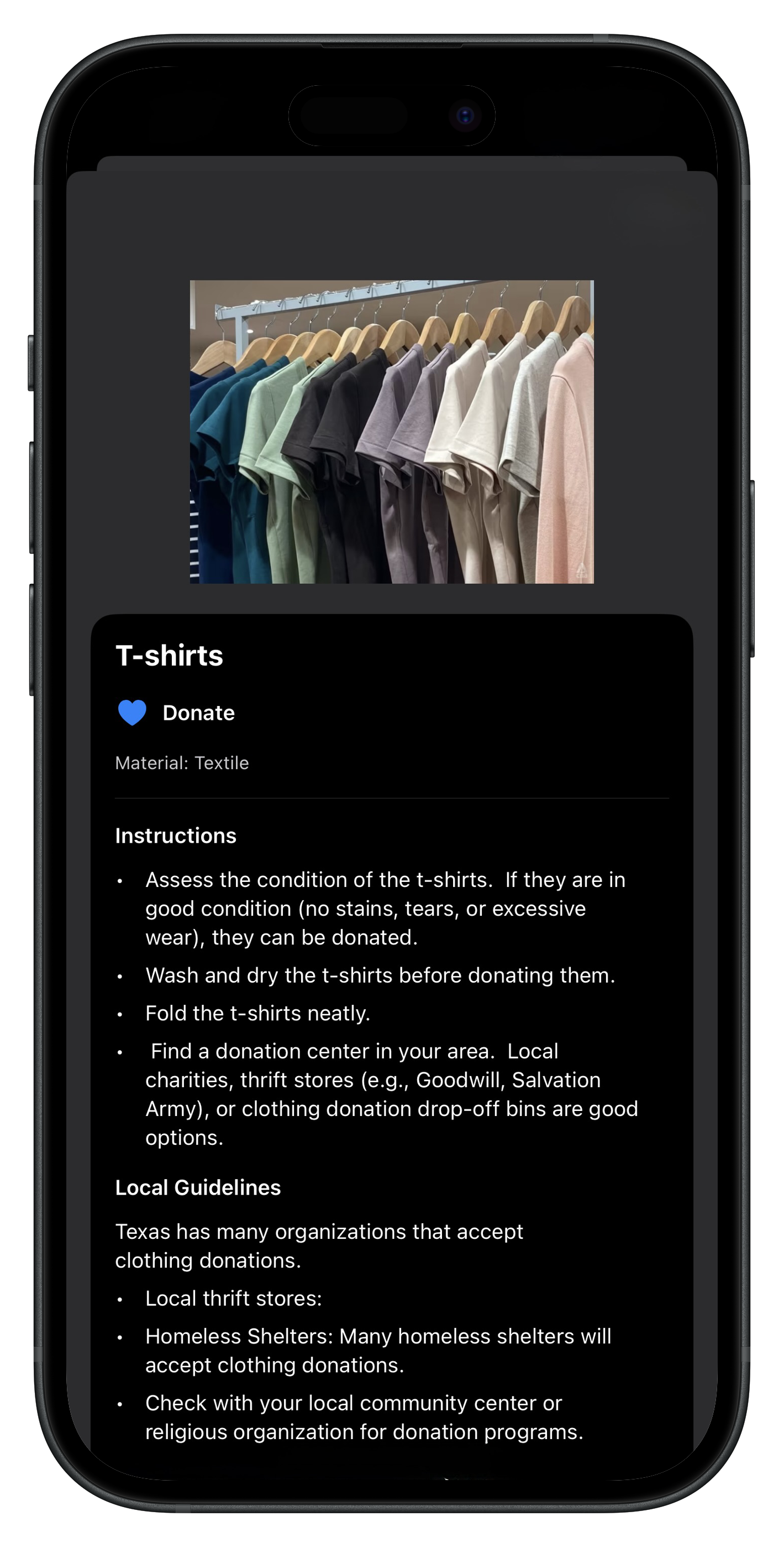 Recyclr+ App Screenshot