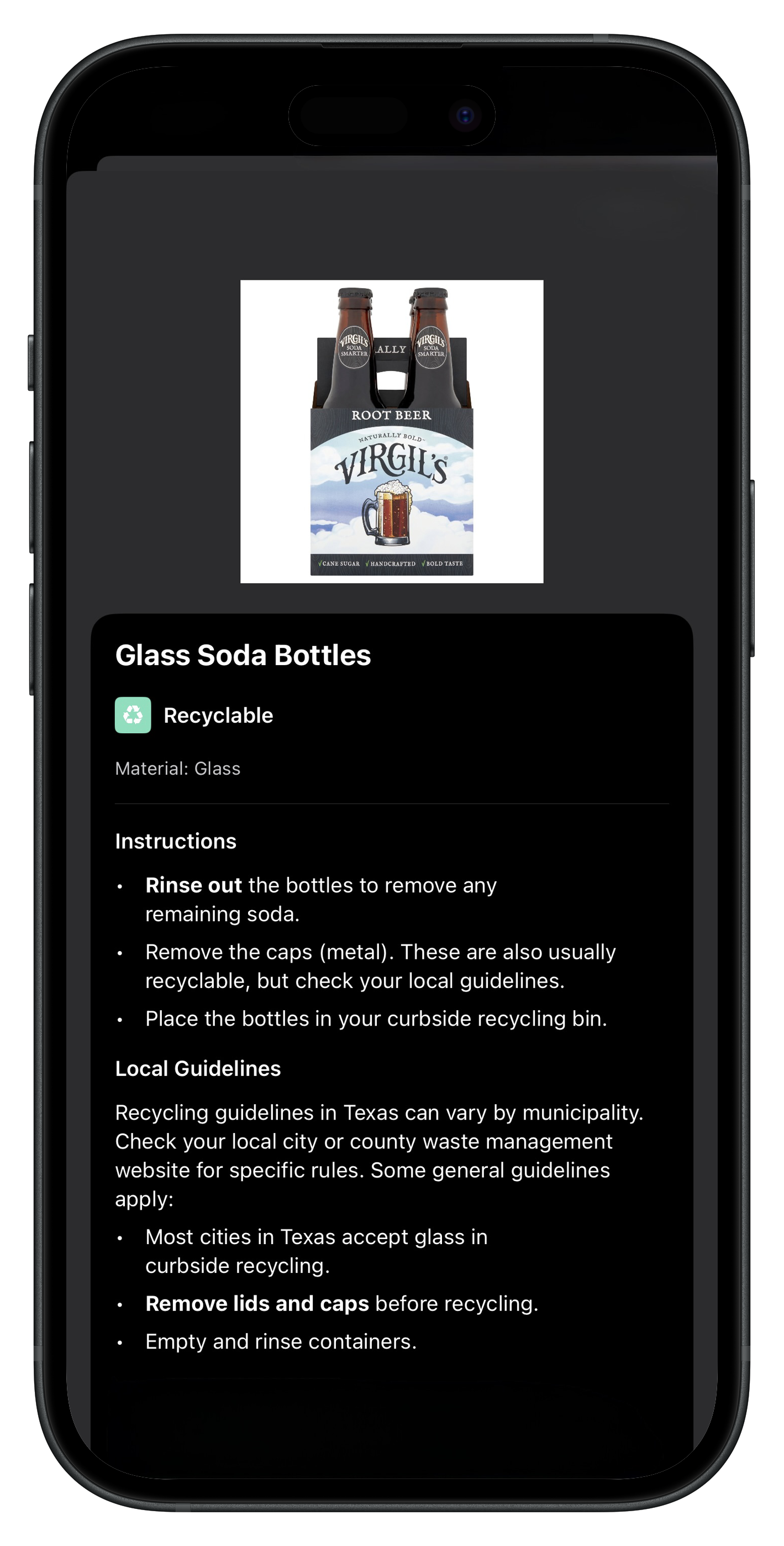 Recyclr+ App Screenshot